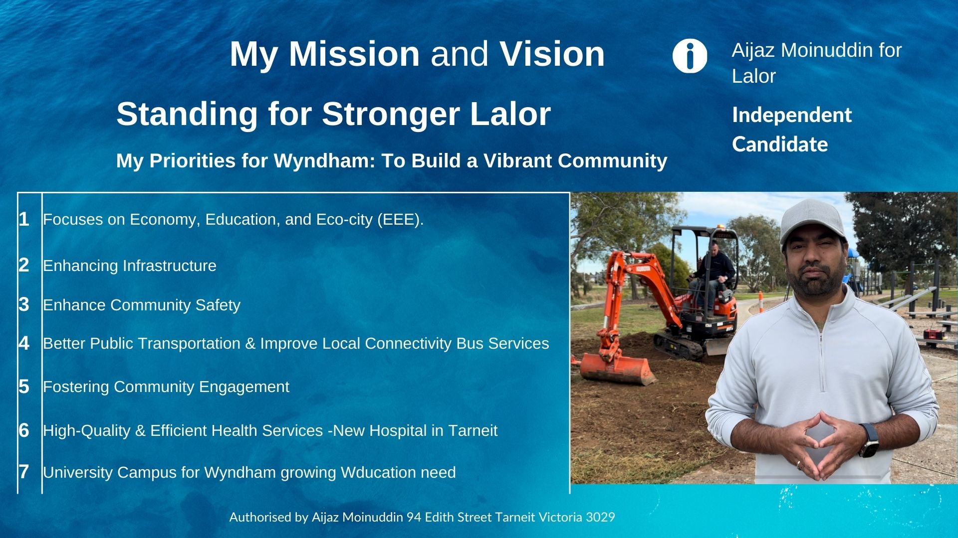 Aijaz Moinuddin My Mission and Vision